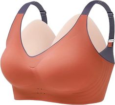 2 In 1 Silicone Breast Forms Pocket Bra Fake boobs breastplate H Cup Caramel - £57.14 GBP