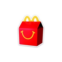 McDonald's Happy Meal Sticker Vinyl Decal Waterproof for Laptop Planner Cup - $4.50+
