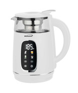 Brentwood 1100-Watt 1.7-L Cordless Digital Glass Electric Kettle with Te... - $906.52 MXN