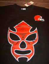 Cleveland Browns Nfl Football Fanatic Fan Wrestler T-Shirt Large New w/ Tag - £15.77 GBP