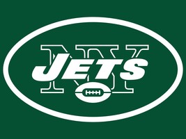 AFL/NFL Football New York Jets Embroidered T-Shirt S-6XL, LT-4XLT New - £16.69 GBP+