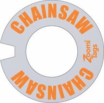 zOOmiTags GAS can ID Tag CHAINSAW two stroke oil fuel container label CH... - $20.26