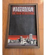 1984 National Premium Beer Pride of Baltimore Menu Chalkboard Sign 25 x 17 - $3,870.97 MXN