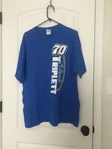 Gildan Men&#39;s Blue Short Sleeve T-Shirt Fitzgerald &amp;Triplett Racing Size XL - $38.80