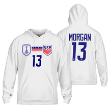 Alex Morgan #13 USWNT Soccer FIFA Women&#39;s World Cup 2023 Hoodie - £43.95 GBP+