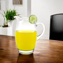 9 Mouth Blown Crystal Barrel Water   Juice Or Iced Tea Pitcher  54 Oz - $5,623.28 MXN
