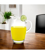 9 Mouth Blown Crystal Barrel Water   Juice Or Iced Tea Pitcher  54 Oz - $5,623.28 MXN