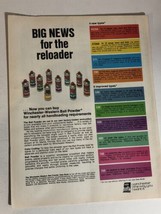 1974 Winchester Western Ball Powder Vintage Print Ad Advertisement pa14 - £5.53 GBP