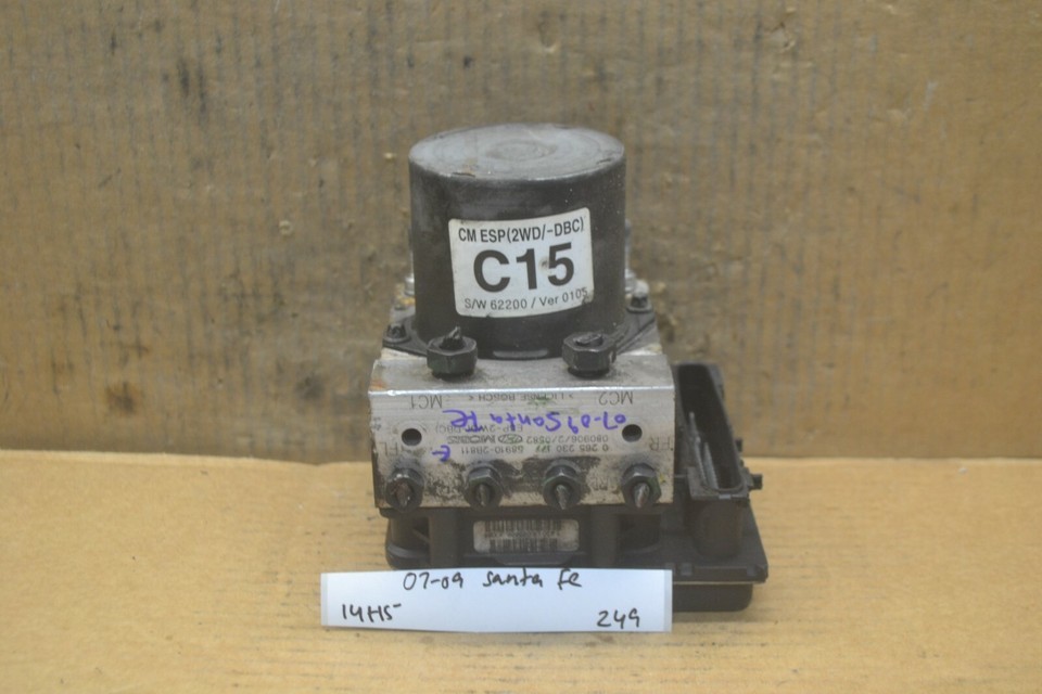 2007-09 Hyundai Santa Fe ABS Pump Control OEM 589102B811 Module 249-14h5 - $77.41