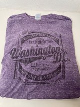 Delta Washington DC Purple Short Sleeve Shirt Tshirt Womens Medium - £19.81 GBP