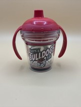 Georgia BULLDOGS My First TERVIS Sippy Cup 6 oz Handles toddler boy 2t - £15.80 GBP