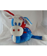 Vintage Gerber Atlanta Novelty Red White Blue Donkey Democratic USA 4th ... - £15.50 GBP