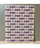 Vintage Lisa Frank Bubble Gum Gumball Machine Sticker Sheet S157 - £19.65 GBP