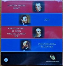 American Presidential P &amp; D 2011 Set Still Wrap In Plastic Mint Unc Condition - £58.54 GBP