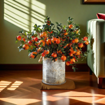 Artificial fruit Home/Wedding decor flower Fall pomegranate in 4 colors - $13.34 CAD