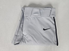 Nike Vapor Select Full Length Piped Baseball Pants Men&#39;s Medium Gray BQ6... - €19,77 EUR