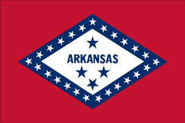Arkansas State 12&#39; x 18&#39; Nylon Flag - £387.04 GBP