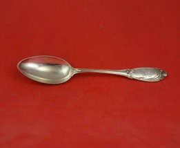 Russian Sterling Silver Dessert Spoon 7&quot; Heirloom Silverware - £84.50 GBP