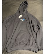 Rue21 SOLO Blue Rose Hoodie Black Gildan Heavy Blend Size L NWT - $33.88 CAD