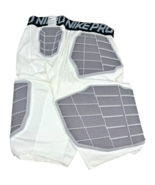 Nike Pro Hyperstrong womens basketball impact compression shorts white s... - €23,61 EUR