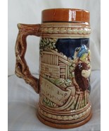 Vintage Ceramic Beer Stein Fred Roberts Co Made in Japan 7&quot; - $12.61