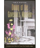 Dining at the Governor&#39;s Mansion [Hardcover] McQueary, Carl - $8.06 CAD