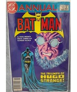 Batman Annual 10 DC Comics 1986 Hugo Strange Moench Cowan Alcala Key Issue - $6.88 CAD