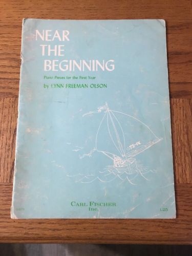 Near The Beginning Piano Pieces For The First Year Song Boom - $14.73