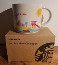Starbucks Miami You Are Here (YAH) Series Collector&#39;s Ceramic 14oz Mug - £23.64 GBP