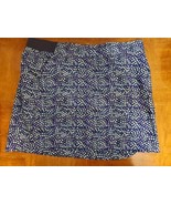 Cypress Club Navy Blue Geometric Pattern Skort Skirt Athletic Athleisure... - €7,38 EUR