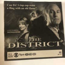The District Tv Series Print Ad Vintage Craig T Nelson Nastassja Kinski TPA4 - £4.63 GBP
