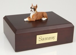 Boxer Fawn Pet Funeral Cremation Urn Available in 3 Different Colors &amp; 4 Sizes - £134.71 GBP+