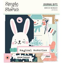 Winter Wonder Bits &amp; Pieces Die-Cuts 29/Pkg-Journal - $19.56