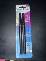 Paper Mate Papermate Flair Felt Pen Medium Point 0.7mm 2ct Black 8432452PP - $10.89