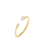 Luna Diamond and Pearl Ring - $640.00
