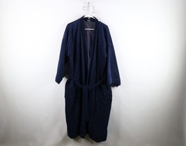 Vtg 90s Streetwear Mens OSFM Distressed Polka Dot Belted Terry Cloth Bat... - $1,097.26 MXN