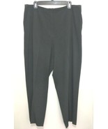 Laura Ashley Womens 16 Black Slacks Pants - $29.89