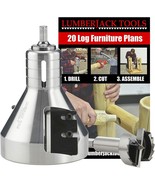 Lumberjack Tools 1-1/2&quot; Industrial Beginner Kit ISBK1 Log Furniture Teno... - $328.23 CAD
