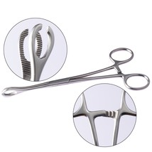 1pc Surgical Steel Nose Septum Ring Forcep Hinged Clamp Opening Closing Jewelry  - £25.13 GBP