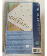 Dimensions Dream Dresser Scarf stamped embroidery kit - New - £9.52 GBP