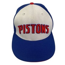 Detroit Pistons Reebok Hardwood Classics Size 7 1/4 Crown Fitted NBA Cap Hat - £15.47 GBP
