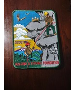 Scouting Building A Strong Foundation Patch Boy Scouts - $34.40