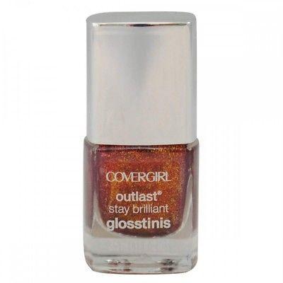 Covergirl Outlast Stay Brilliant Glosstinis Nail Polish Minis #630 Seared Bronze - $9.00