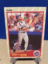 Gary Carter # 7 1989 Fleer Baseball Card - £39.84 GBP
