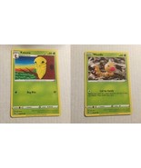 2020 Pokemon Weedle / Kakuna Cards 2/73 &amp; 3/73. - $54.76 MXN