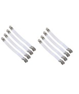 Set of 8 Mattress Clips Sheet Holders Sheet Bed Suspenders Adjustable Me... - $13.52 CAD