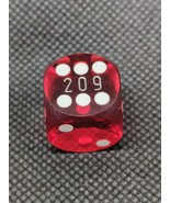 Casino 209 Red 14MM Dice - $272.68 MXN