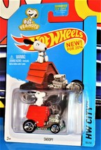 Hot Wheels New For 2014 HW City Tooned II #88 Snoopy Doghouse Red w/ 5SPs - £6.23 GBP
