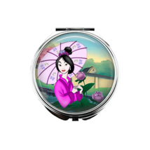 1 Mulan Portable Makeup Compact Double Magnifying Mirror set 1! - £11.10 GBP