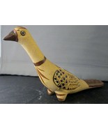 Original Vintage Tonala Stone Hand Painted Pheasant Figurine  - $54.13 CAD